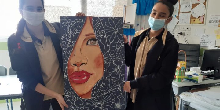 In art sessions, we learn to draw and paint like professional artists using different types of colors
