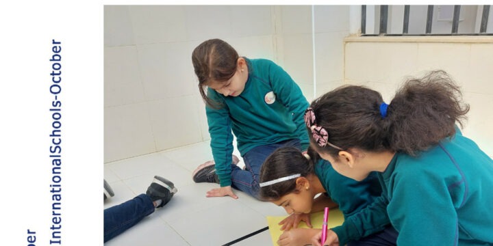 Math keeps you in shape Primary 3 students enjoyed learning about area and perimeter through fun and engaging activity outside of the classroom