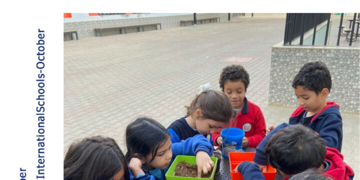 KG2 students celebrated World Soil Day by planting seeds.
