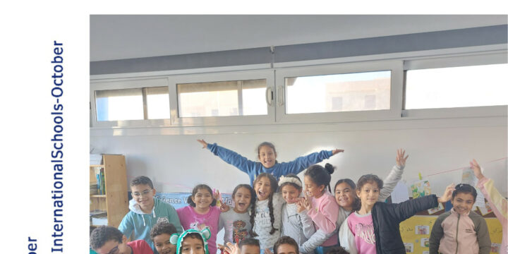 Semi- International divison students enjoying their pajama day