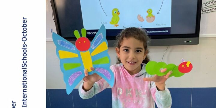 In celebration of the end of the unit ” Life Cycle” Kg 1 Semi International students presented their projects on animals and plants life cycle.