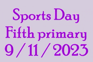 Sports Day ( 5th Primary )