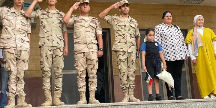 احتفالات مدارس نفرتارى بالذكرى 50 لنصر السادس من اكتوبر المجيد