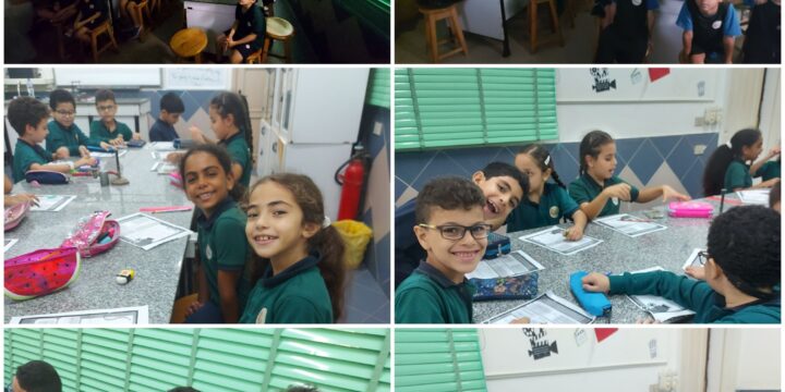 Science cinema club activity for early primary students