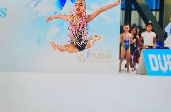 Aisha won the 3rd place in dynasty international cup in Dubai
