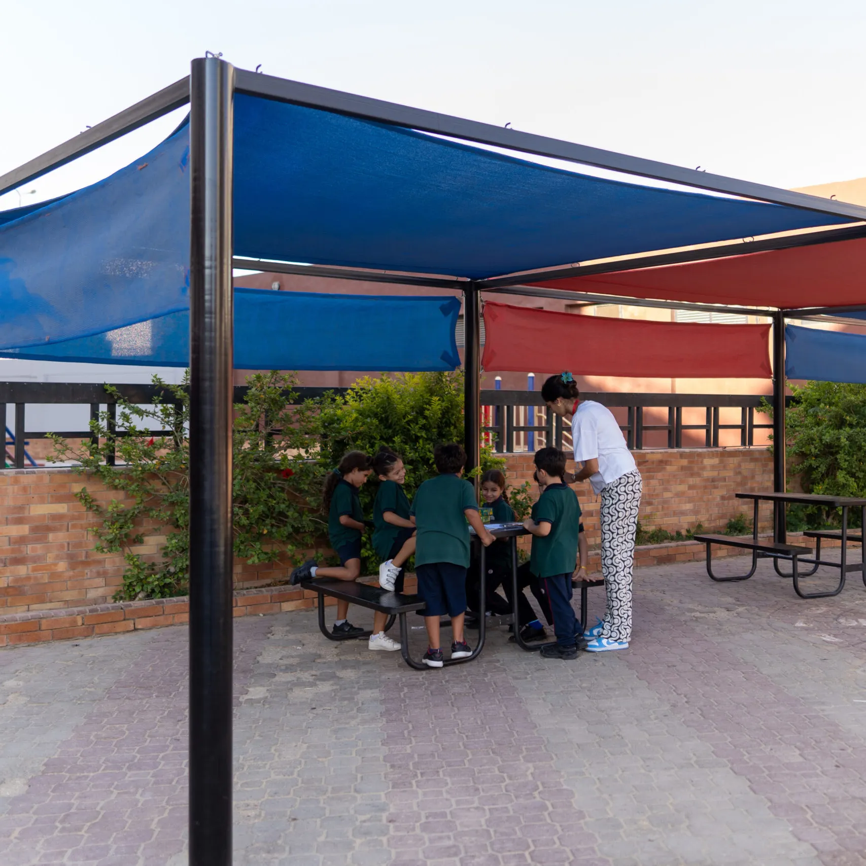 Shaded Seating Areas